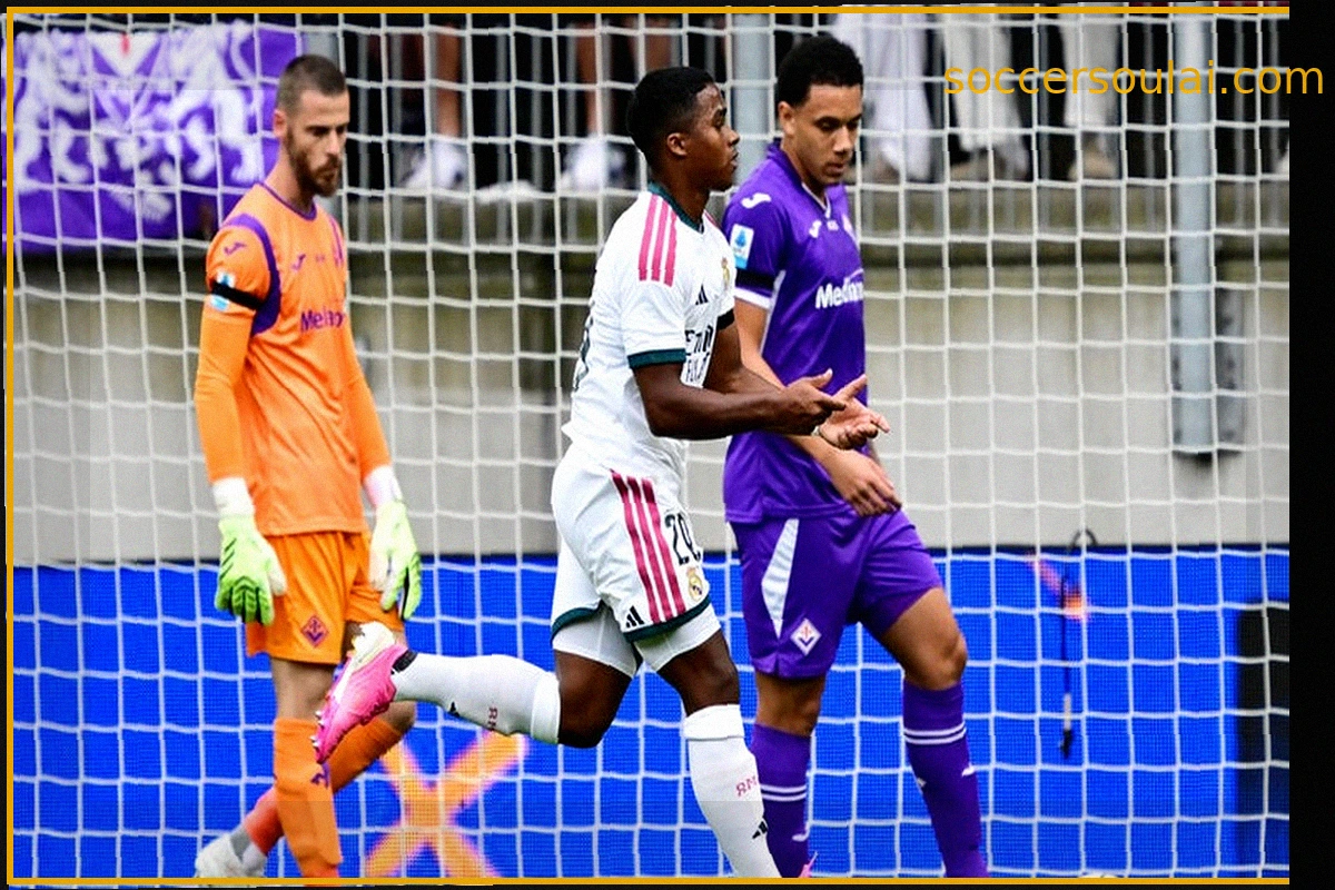 Real Madrid-Fiorentina: Madrilenians Held in Their First Summer Friendly